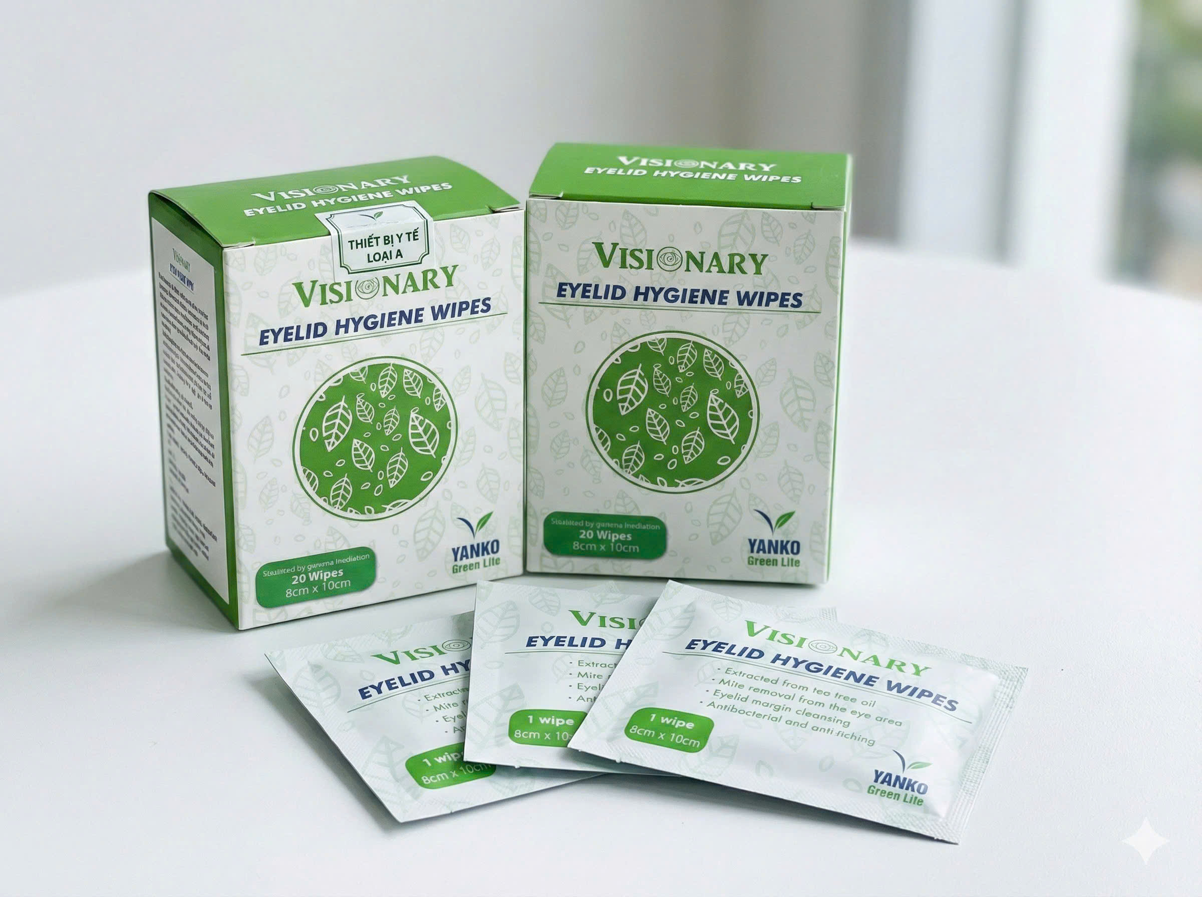 Gạc vệ sinh mí mắt Visionary