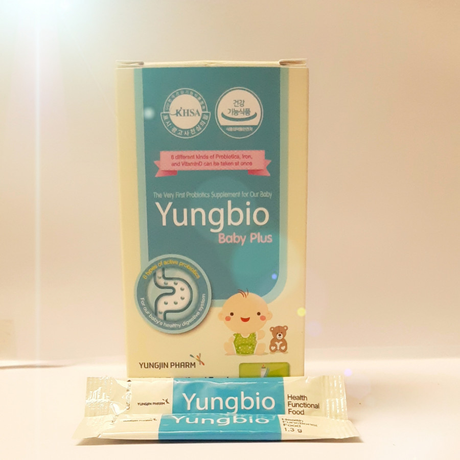 Men vi sinh Yungbio 8 chủng lợi khuẩn Hàn Quốc - Hộp 30 gói x 1.3g